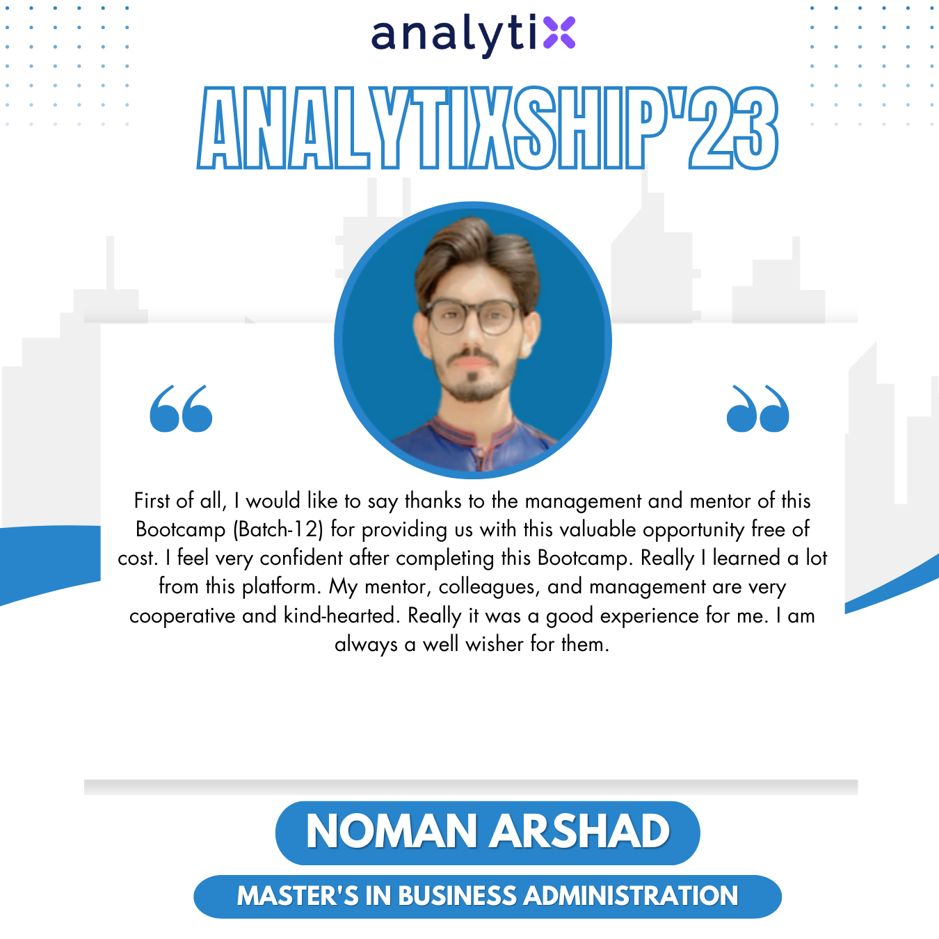 Reviews — image from Analytix Camp