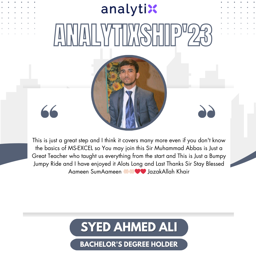 Reviews — image from Analytix Camp