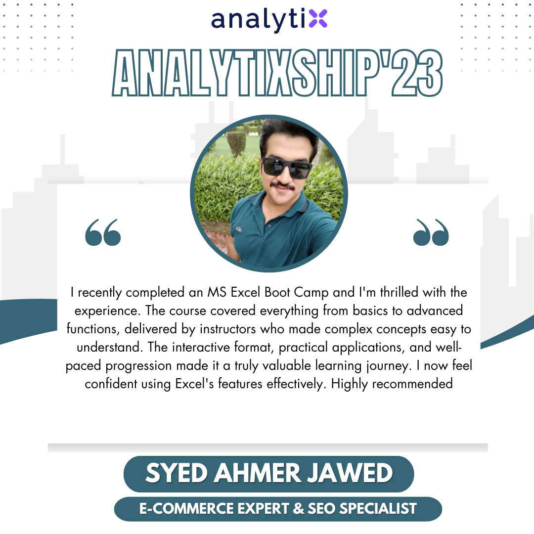 Reviews — image from Analytix Camp