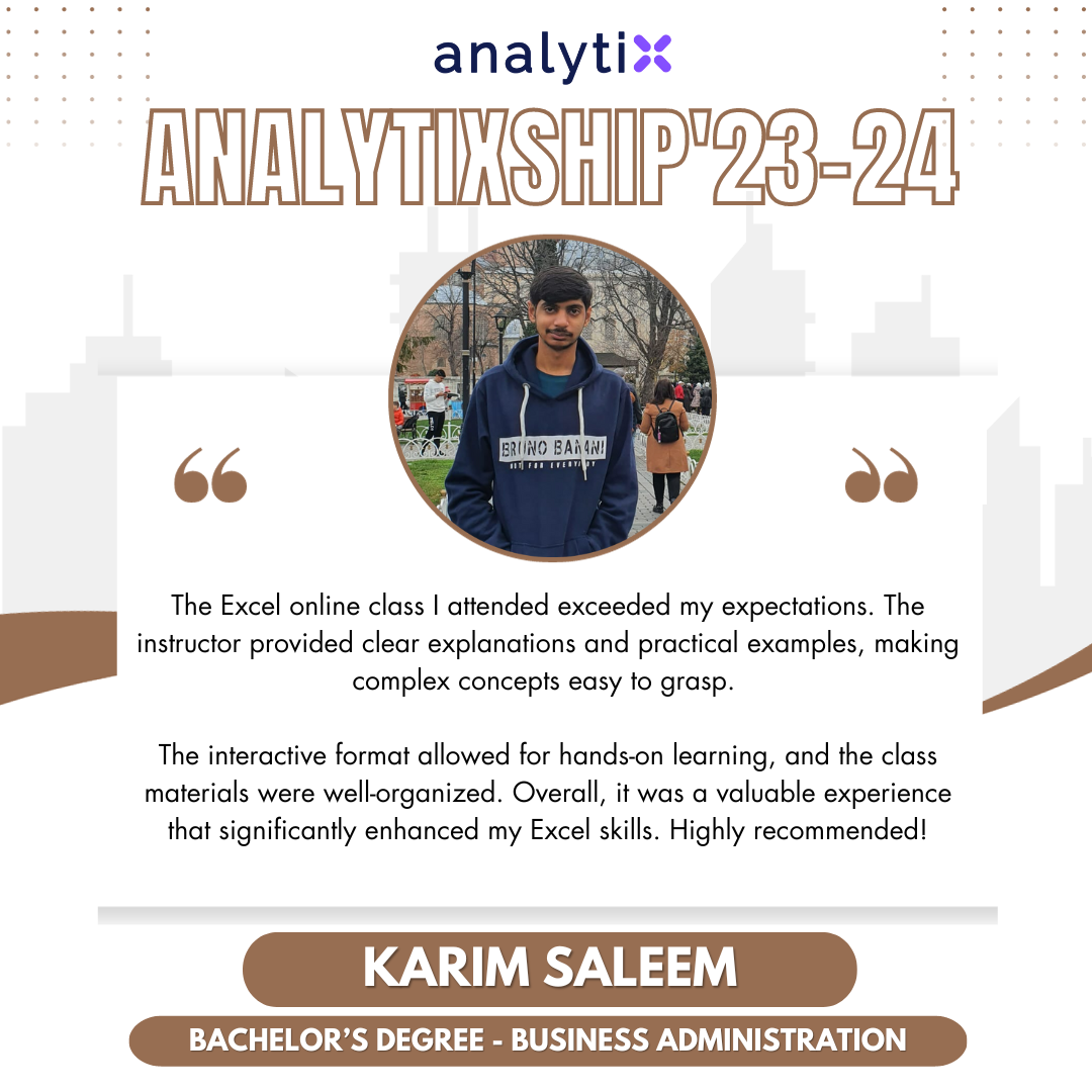 Reviews — image from Analytix Camp