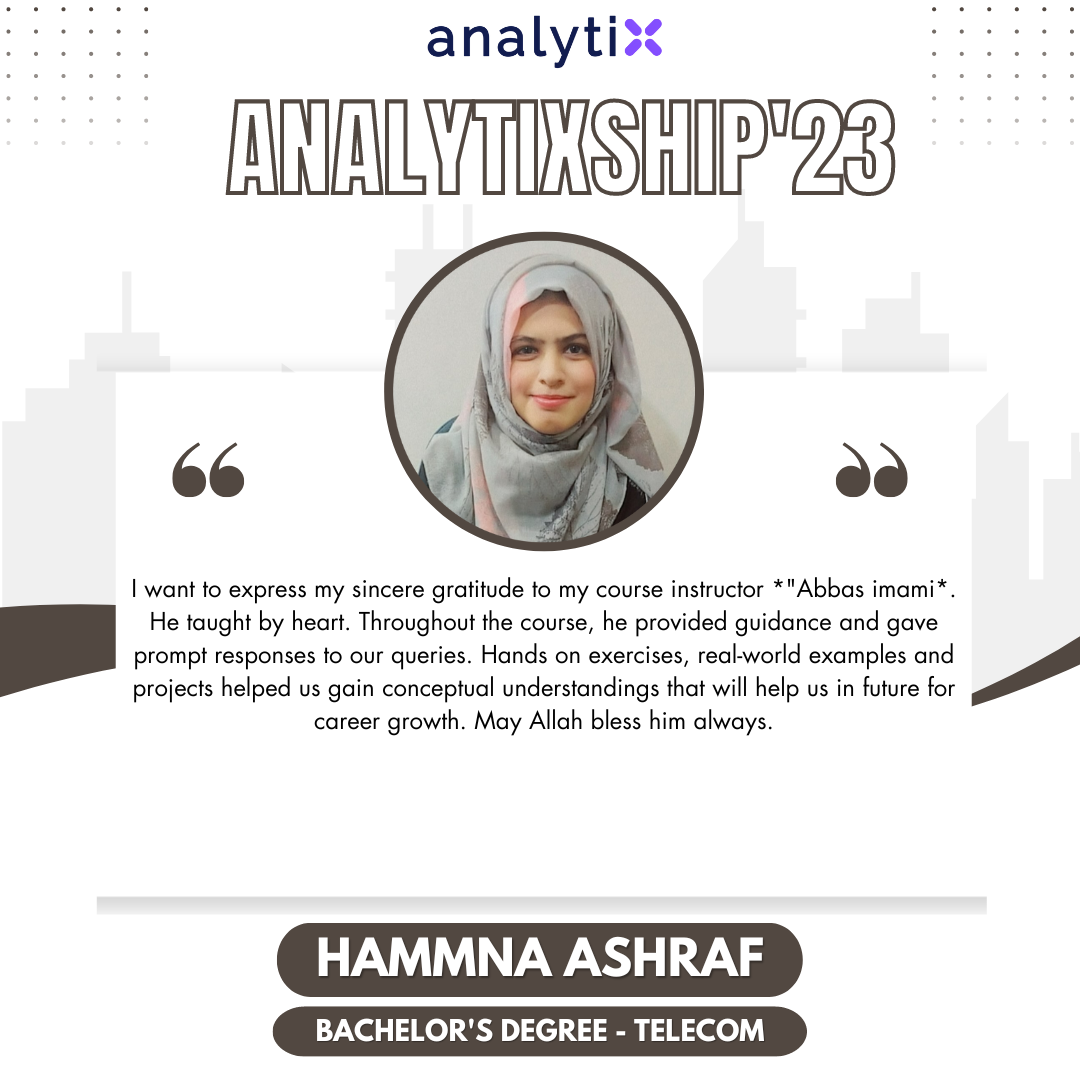 Reviews — image from Analytix Camp