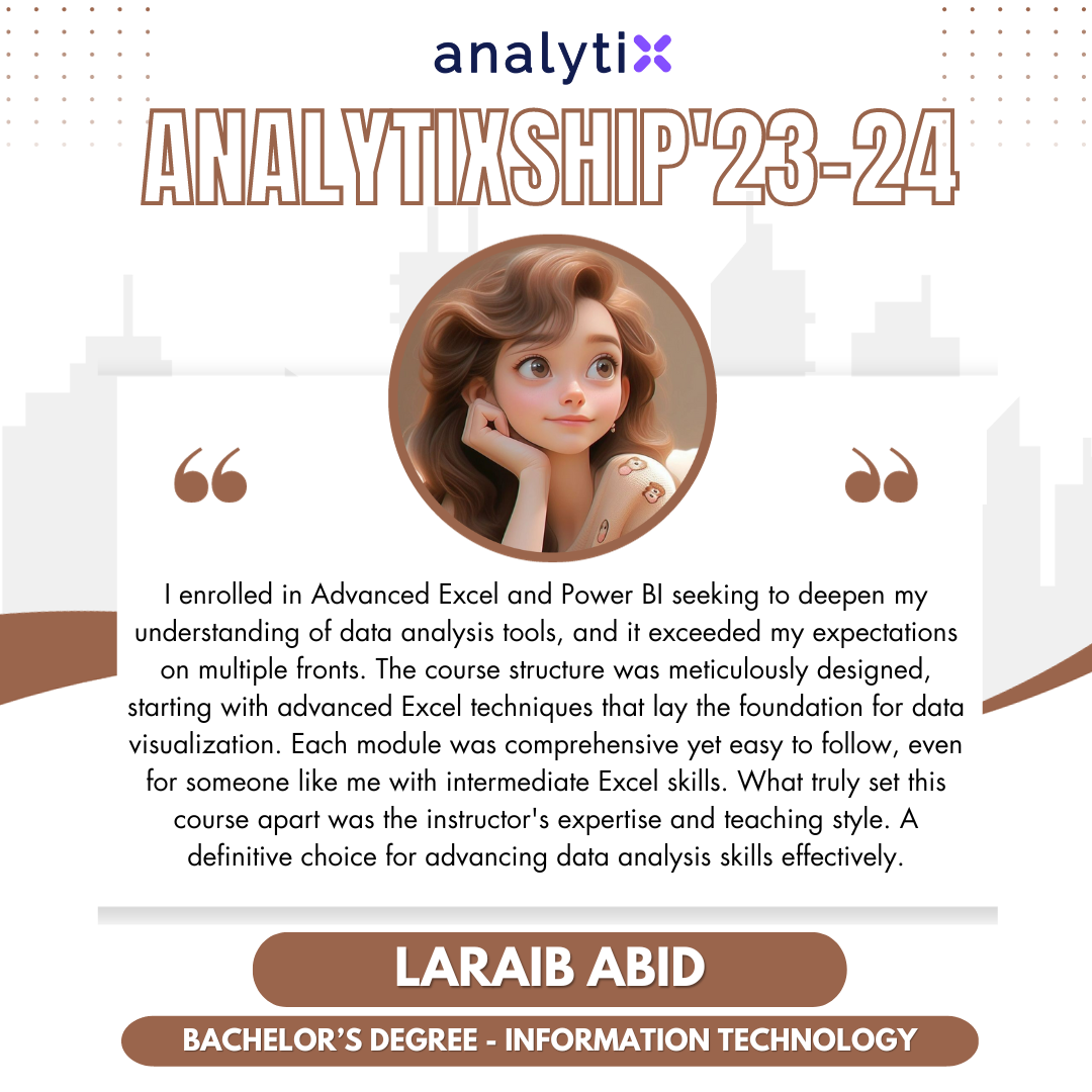Reviews — image from Analytix Camp