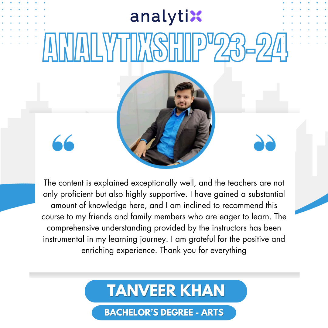 Reviews — image from Analytix Camp